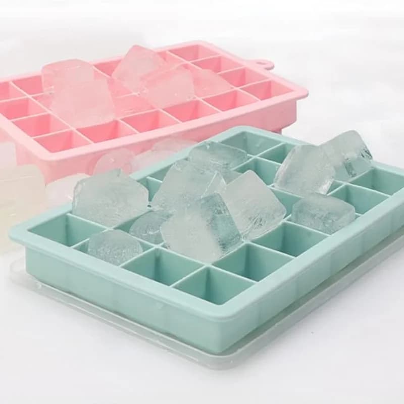 蓋付き24グリッド角氷トレー